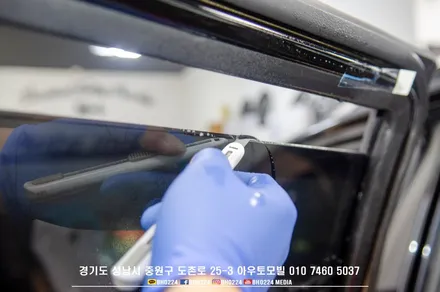 성남 테슬라 전용 블랙박스 보조배터리 장착 / 성남,분당,판교