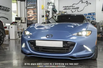 제네시스 gv80지방에서 방문해 주신 고객님 블락포디 윈도우 틴팅 시공 / 성남시 중원구 도촌동