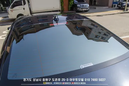 k8 신차검수 썬팅 블락포디 비바 비금속 열반사필름으로 시공하기 / 성남,분당,판교