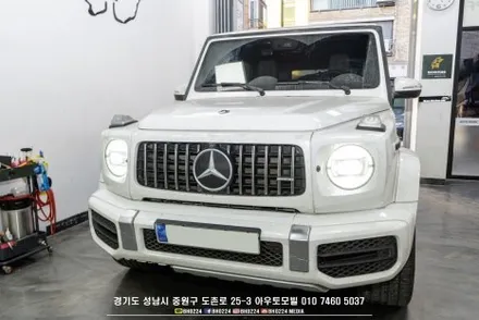 벤츠 W465 G 바겐 도어 개폐가 편리해지는 키레스고 2채널 블랙박스 인스톨 성남 아우토모빌 / 성남시 중원구 도촌동