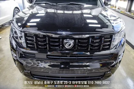 모하비 신차 입고                                   성남레이노썬팅 블랙박스      블랙패키지 시공 / 성남,분당,판교