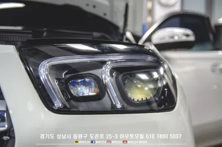 성남분당 블락포디썬팅 비바스카이블루 벤츠 W167 GLE 쿠페 4채널블랙박스 보조배터리 에코파워팩 생활보호PPF시공으로 출고했어요! / 성남,분당,판교