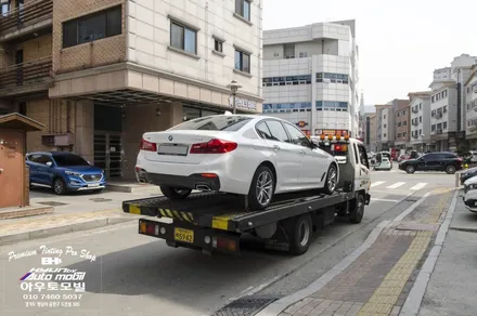 제네시스 G80 신차검수 레이노썬팅 생활보호기본패키지 시공 성남 도촌동 아우토모빌 / 성남,분당,판교