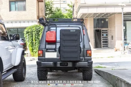 갤로퍼 1 리스토어 발칸 라이트와 무광을 입은 갤바겐에 하늘을 담은 블락포디 썬팅시공을~ / 성남,분당,판교