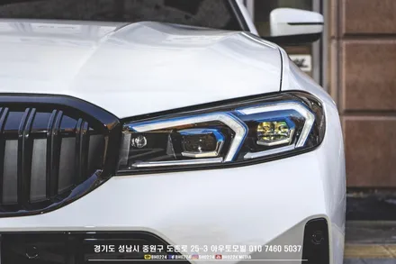 성남 수입차 네비 매립 R56 미니 컨트리맨 카플레이 안드로이드 오토 / 성남시 중원구 도촌동