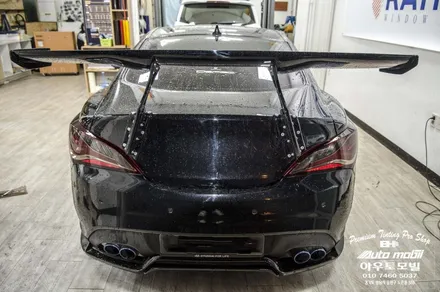 닛산 GTR R35 수입차전면 틴팅 비금속필름 성남 아우토모빌에서 시공하세요 / 성남,분당,판교