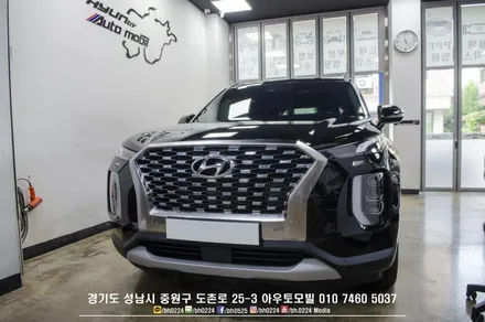 차박왕 팰리세이드 레이노틴팅으로 프라이빗한 실내연출 / 성남,분당,판교