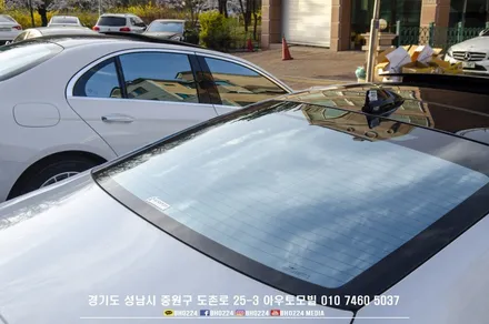 쏘렌토mq4 튜닝 제대로된 썬팅 분당블락포디 비바스카이블루 아우토모빌에서 시공했어요 / 성남,분당,판교