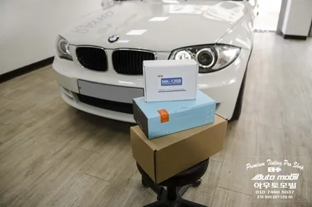 BMW F16 X6  수입차 보조배터리 에코파워팩 +  블랙박스 950View Black + 순정형 룸미러하이패스장착은 성남 아우토모빌로오세요! / 성남,분당,판교