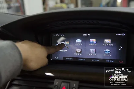 안드로이드 네비게이션 BMW E92 M3 M2C 아틀란 장착 / 성남,분당,판교