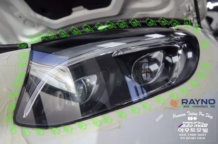 BMW E90 M범퍼 부분카스킨 성남랩핑도 아우토모빌! / 성남,분당,판교