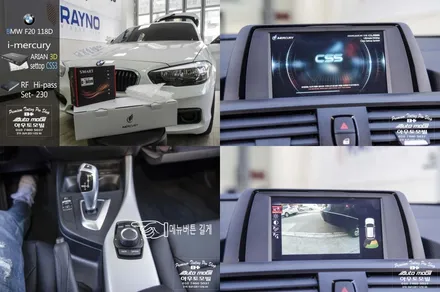 bmw f33 4시리즈 컨버터블 2채널블랙박스 장착 / 성남,분당,판교