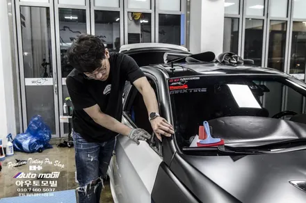 BMW F33 4시리즈컨버터블 2채널블랙박스 보조배터리 보유 장착 / 성남,분당,판교