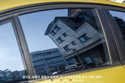 BMW E93 3시리즈 컨버터블 2채널 블랙박스 윈드 디플렉터 장착하기! / 성남,분당,판교