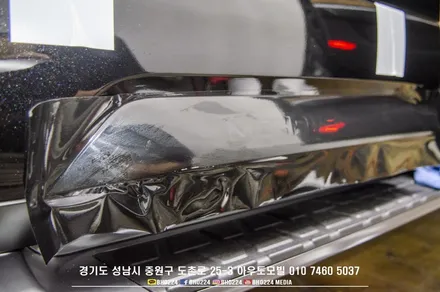 모하비 신차 출고 성남 블락포디 비바썬팅 블랙패키지 랩핑시공 / 성남,분당,판교