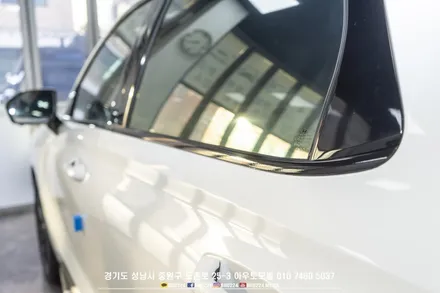 팰리세이드 신차 아이나비 QXD1 커넥티드 부분랩핑 성남 블락포디 비바 생활보호 PPF 시공하기 / 성남,분당,판교