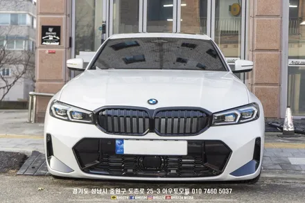 성남 PPF 시공 타이어 타르 오염을 방지하는 부위 + 2채널 블랙박스 G70 슈팅 브레이크 / 성남시 중원구 도촌동