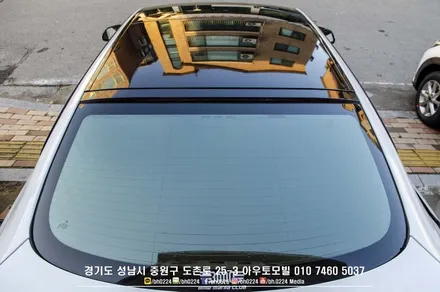 BMW F06 6시리즈 골드선팅, 루프스킨으로 드레스업 효과가득 / 성남,분당,판교