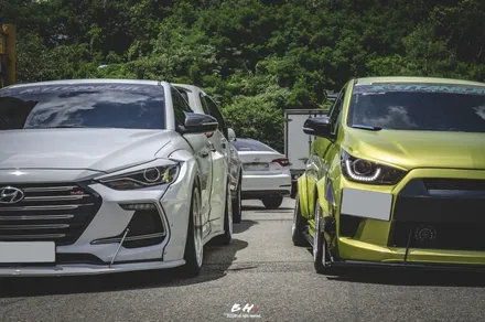 BMW E93 3시리즈 컨버터블 2채널 블랙박스 윈드 디플렉터 장착하기! / 성남,분당,판교