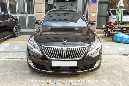 에쿠스 리무진 신형 개조 풀셋 + 테일램프 면발광 분리 +윈도우틴팅 도어포켓 교체 / 성남,분당,판교