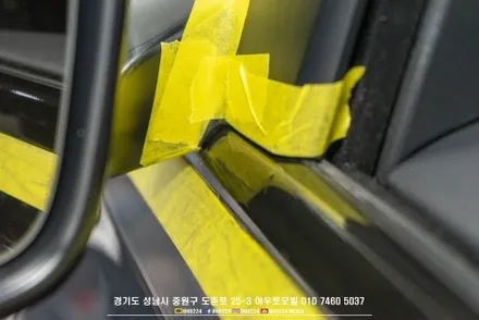 w167 벤츠 GLE 블랙 패키지 +PPF  성남 수입차 블랙박스 보조배터리 패키지 시공 / 성남시 중원구 도촌동