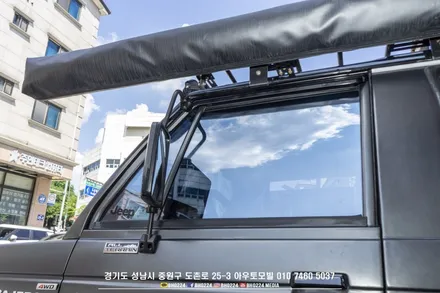 현대 포터의 완벽 변신! 룸미러 블랙박스, 안드로이드 네비, LED 전구까지 - 탑차 차주님의 필수 튜닝 리포트 / 성남시 중원구 도촌동