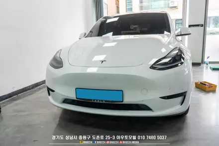 테슬라 모델3  HUD 광각미러 RF하이패스 시공하기 / 성남,분당,판교