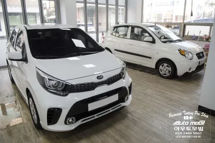 BMW F06 640d 사틴블랙 전체랩핑을 살리는 성남레이노썬팅 재시공 / 성남,분당,판교