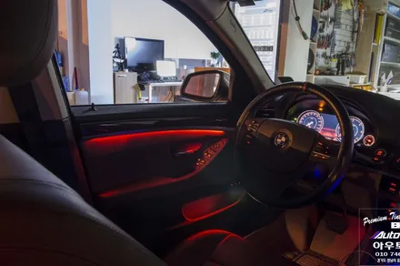 BMW E90 M범퍼 부분카스킨 성남랩핑도 아우토모빌! / 성남,분당,판교