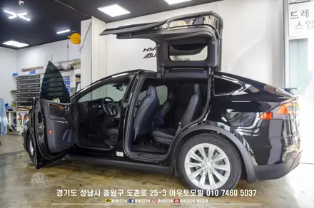 기아 쏘렌토 MQ4 레이노틴팅, 2채널 블랙박스 시공 성남아우토모빌 / 성남,분당,판교