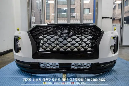 팰리세이드튜닝 블랙패키지 루프랩핑 시공으로 좀더 스포티하게! / 성남,분당,판교