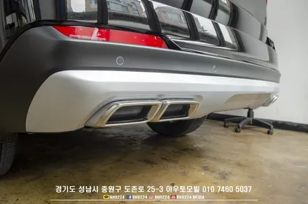 모하비 신차 출고 성남 블락포디 비바썬팅 블랙패키지 랩핑시공 / 성남,분당,판교
