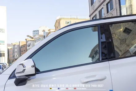 팰리세이드 신차 아이나비 QXD1 커넥티드 부분랩핑 성남 블락포디 비바 생활보호 PPF 시공하기 / 성남,분당,판교
