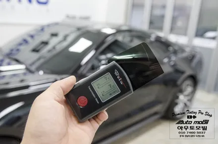 BMW F06 640d 사틴블랙 전체랩핑을 살리는 성남레이노썬팅 재시공 / 성남,분당,판교