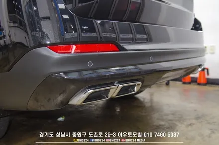 모하비 신차 출고 성남 블락포디 비바썬팅 블랙패키지 랩핑시공 / 성남,분당,판교