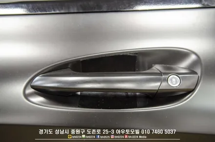 W117 벤츠 CLA 45 AMG 에어서스펜션 튜닝차량와이드바디작업 오버휀다 분당 사틴블랙 전체카스킨 시공! / 성남,분당,판교