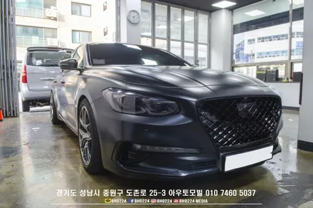그랜져 ig 틴팅, 2채널블랙박스, 생활보호ppf, 카스킨 재시공 성남 드레스업 아우토모빌 / 성남,분당,판교