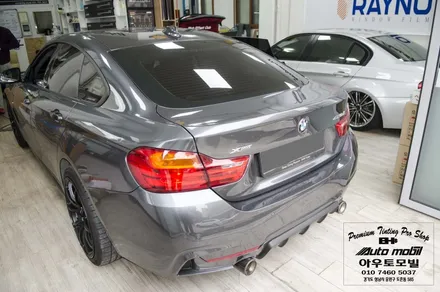 BMW F33 428i 컨버터블 100주년모델 레이노틴팅 + 블랙박스 아이나비 QXD950 + 에코파워팩 패키지로 / 성남,분당,판교