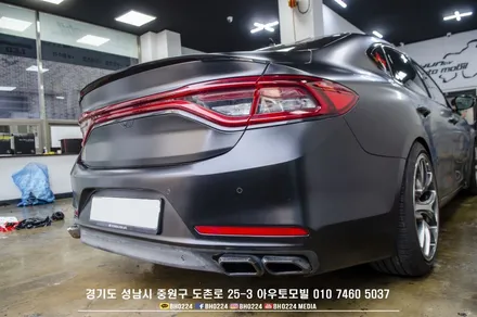그랜져 ig 틴팅, 2채널블랙박스, 생활보호ppf, 카스킨 재시공 성남 드레스업 아우토모빌 / 성남,분당,판교