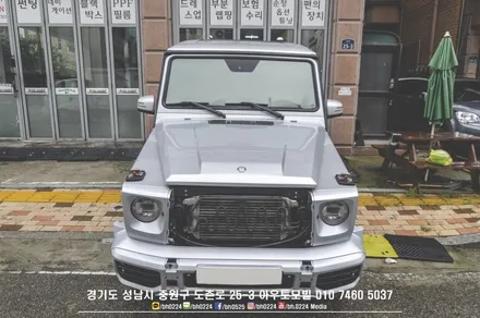 현대 아반떼N 신차출고 성남 블락포디 스카이블루 시공으로 완벽한핏을 만들어요 / 성남,분당,판교