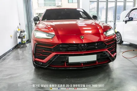 P400 디펜더 유광 하이그로시 관리 어떻게 할까요? PPF 시공으로 흠집 신경 쓰지 마세요 ~ 2채널 블랙박스 인스톨도 맡겨주세요! / 성남시 중원구 도촌동