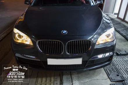 BMW F01 전기형 화이트링마커 장착 하나만으로 신형느낌으로 변신한 7시리즈 / 성남,분당,판교