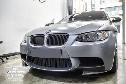 BMW E92 M3 아틀란네비매립, 블랙박스, 보조배터리장착 성남아우토모빌 재방문해 주셨어요 / 성남,분당,판교