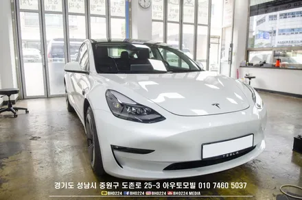성남 테슬라썬팅 모델3 레이노필름 s9 시공하기 / 성남,분당,판교