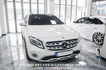 벤츠 x156 gla 클래스 알리발 안드로이드 올인원 설치 / 성남,분당,판교