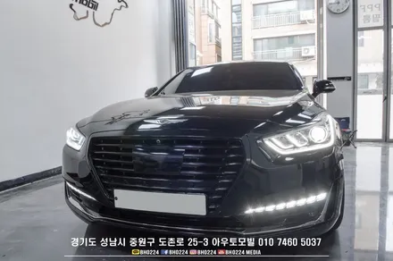 제네시스 eq900 안드로이드 셋탑형 네비게이션 m2c 200a plus / 성남,분당,판교