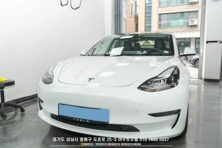 성남썬팅 테슬라 모델3 열선유리 한장으로 꼭해야하나요? / 성남,분당,판교