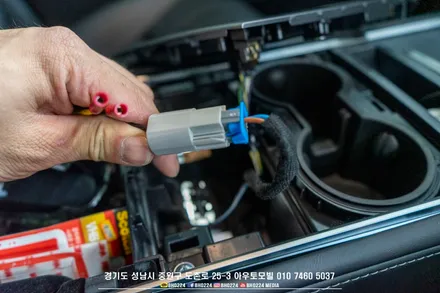 성남 테슬라 전용 블랙박스 보조배터리 장착 / 성남,분당,판교
