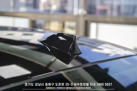 성남랩핑 F10 5시리즈 튜닝 수입차카스킨 아우토모빌 3M 사틴 다크 그레이 부분랩핑 루프스킨시공 / 성남,분당,판교