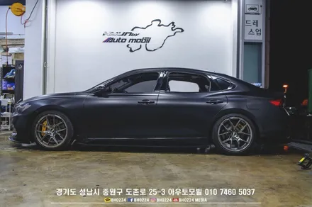 그랜져 ig 틴팅, 2채널블랙박스, 생활보호ppf, 카스킨 재시공 성남 드레스업 아우토모빌 / 성남,분당,판교
